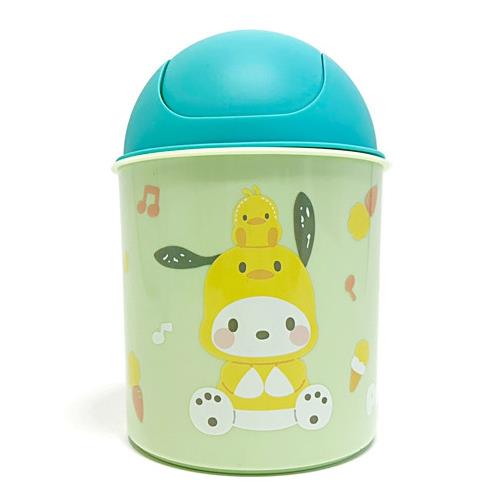 Sanrio Medium Desk Trash Can With Swing Lid - Pochacco