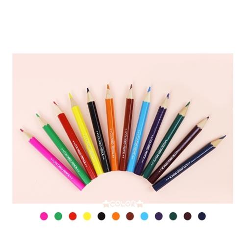 1500 12-Color Mini Colored Pencils