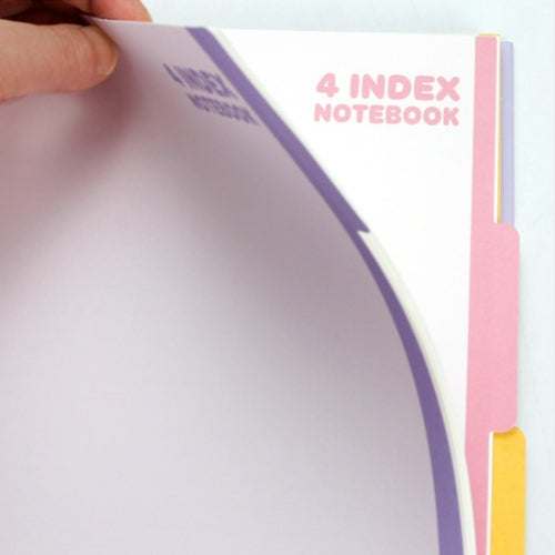 Sanrio Left Bounded 4 Index Notebook