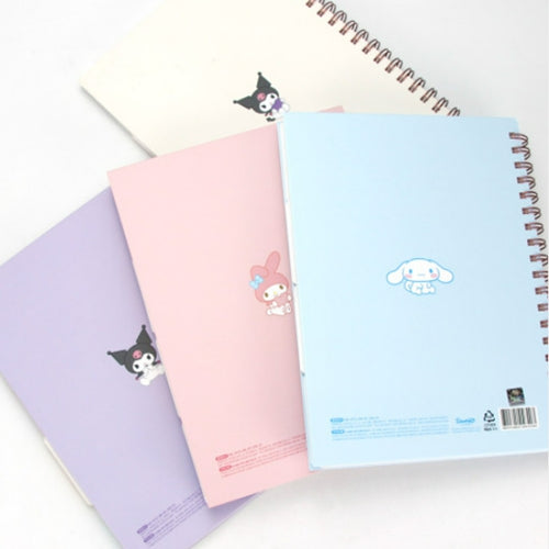 Sanrio Left Bounded 4 Index Notebook
