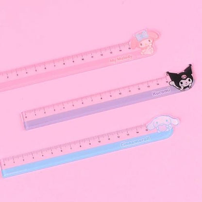 Sanrio Characters Face Ruler 15Cm