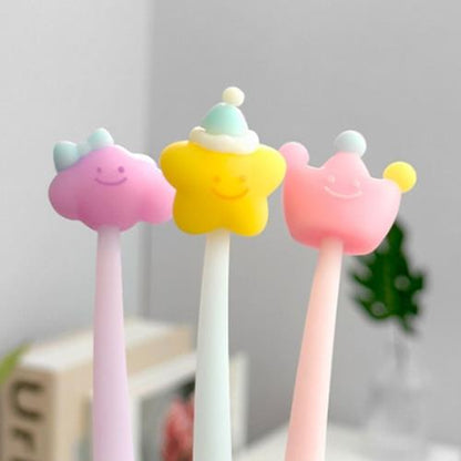 Crown Star Cloud Gel Pen