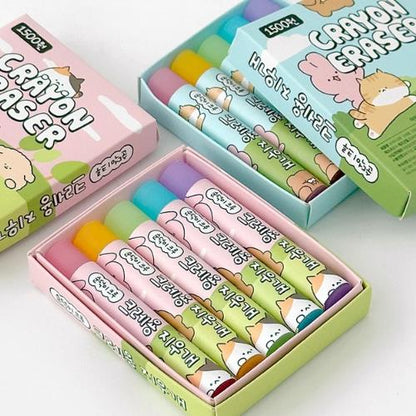 Soondeok Crew Crayon Shape Eraser