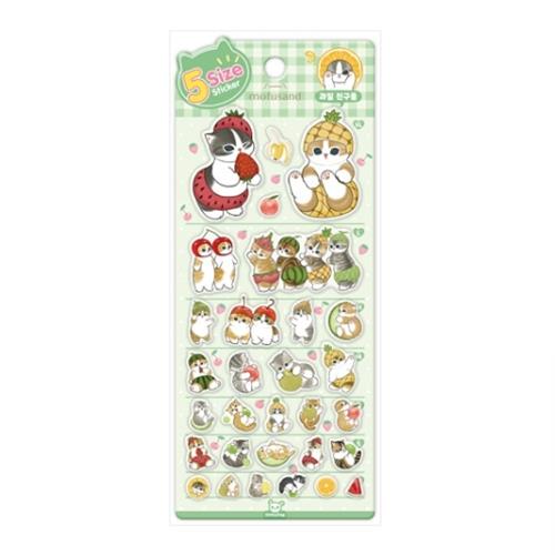 Mofusand Fruit Friends Sticker Set