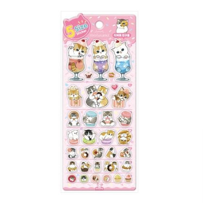 Mofusand Dessert Friends Sticker Set