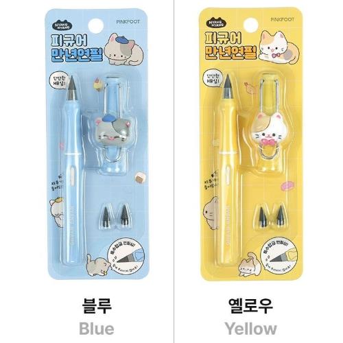 Meow Meow Cat Figure Long Lasting Pencil Set