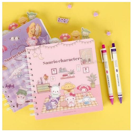 Sanrio Characters Index Notebook