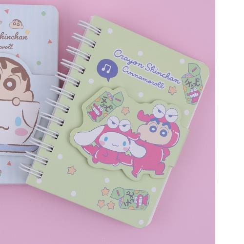 Sanrio Cinnamoroll X Crayon Shin Chan Magnet Note - Chocobi