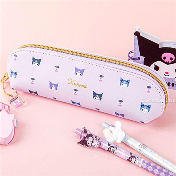 Sanrio Cutie Slim Pencil Pouch - Kuromi