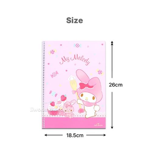 Sanrio Lined Spring Notebook - Pochacco