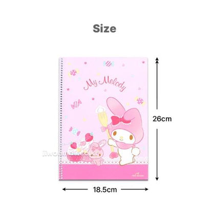 Sanrio Lined Spring Notebook - Pochacco