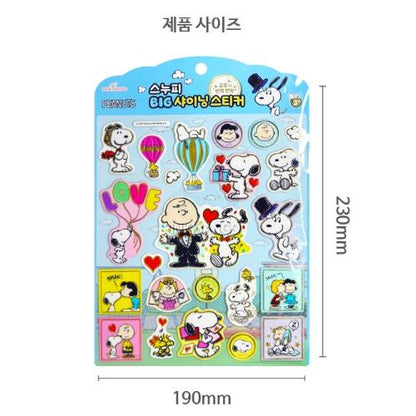 Peanuts Snoopy Big Shining Sticker