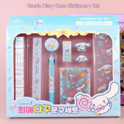 Sanrio Decoration Stationery Set - Cinnamoroll
