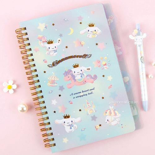 Sanrio Cinnamoroll Blingbling Index Note