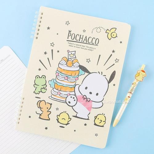 Sanrio Characters Pochacco B5 Spring Notebook