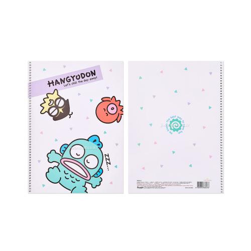 Sanrio Hangyodon Lined Spiral Note