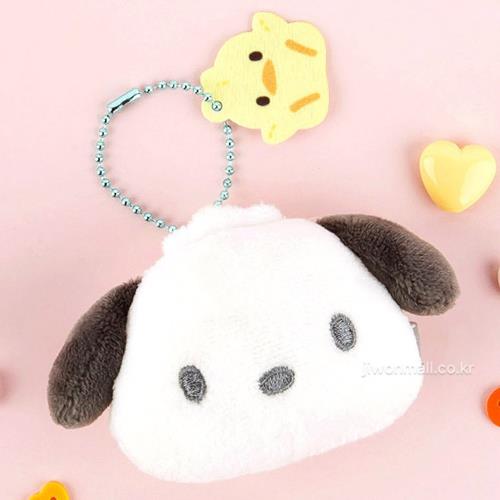 Sanrio Face Backpack Keychain - Pochacco