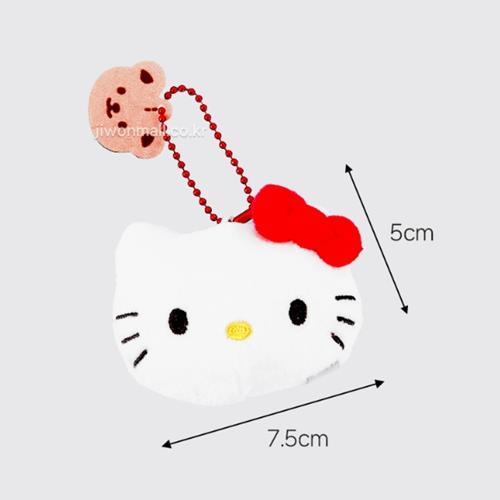 Sanrio Face Backpack Keychain - Pochacco