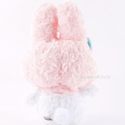 Sanrio Characters Round And Fluffy Plush - My Melody Size: 25 Cm