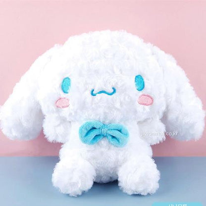 Sanrio Characters Round And Fluffy Plush - Cinnamoroll Size: 25 Cm