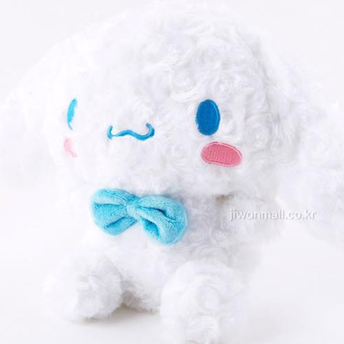 Sanrio Characters Round And Fluffy Plush - Cinnamoroll Size: 25 Cm
