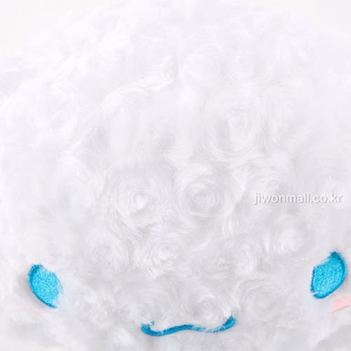 Sanrio Characters Round And Fluffy Plush - Cinnamoroll Size: 25 Cm