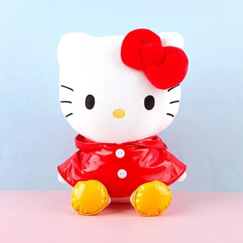 Sanrio Raincoat Plush - Hello Kitty