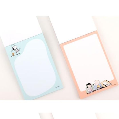 Peanuts Snoopy Cover Memo Pad - Mint