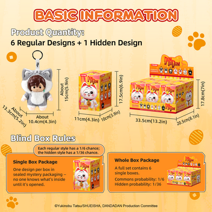 Puremind DAN DA DAN - Meow Mission Blind Box