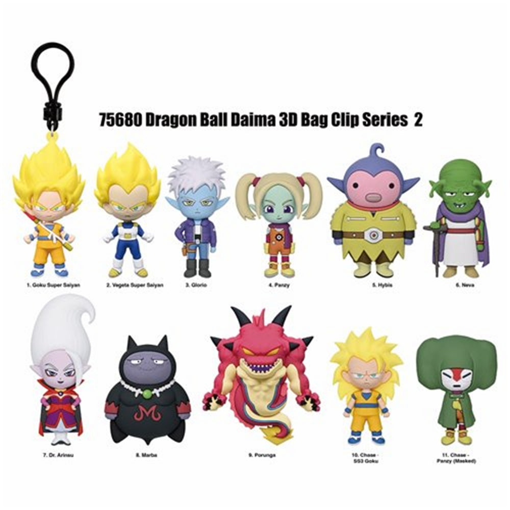 Dragon Ball Daima 3D Foam Keyring Blind Bag Series 2