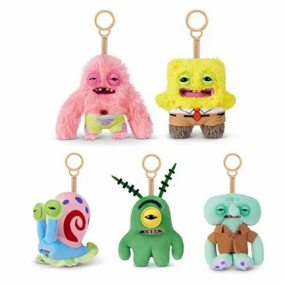 Fuggler SpongeBob SquarePants 5-inch Plush Keychain