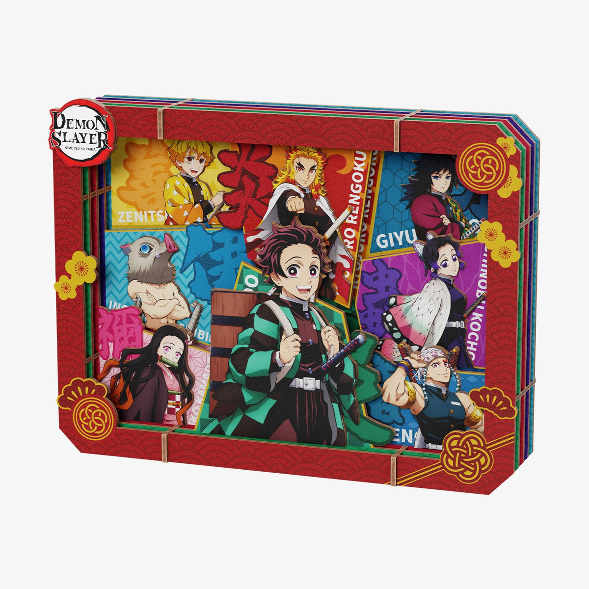 Demon Slayer Wooden Gallery-L Corps Action