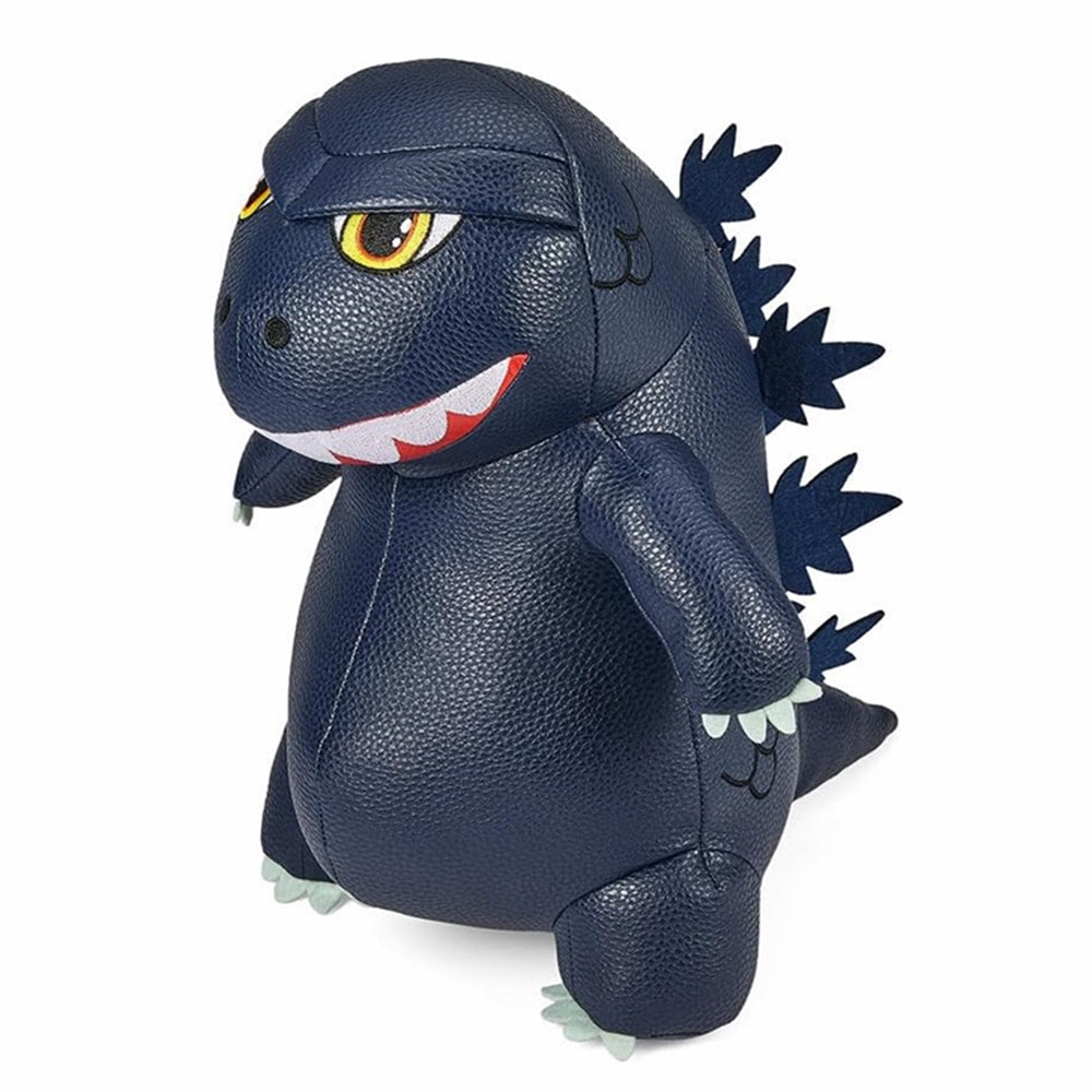 Godzilla Metallic Blue Premium Pleather Plush