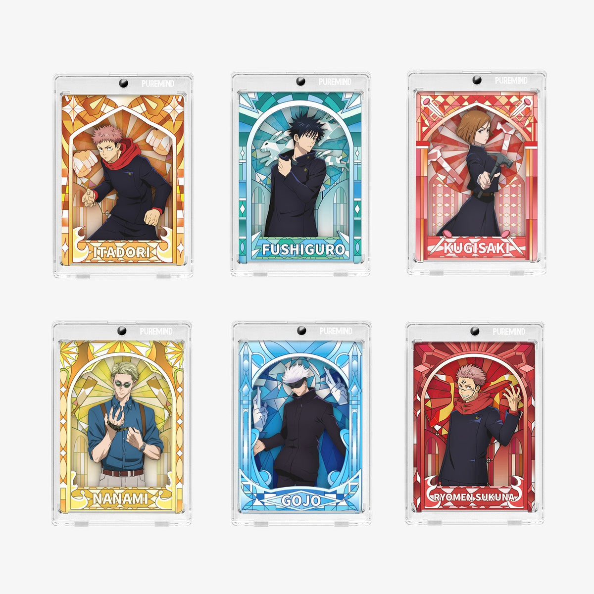 Jujutsu Kaisen Wooden Mini Art Sorcery Prism Pane