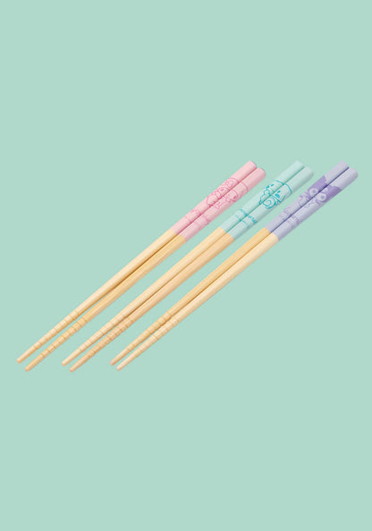 Sanrio Characters Bamboo Chopsticks Set