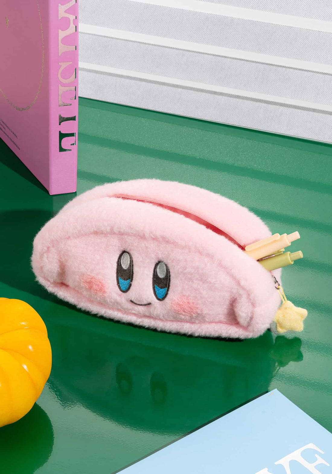 Kirby Smile Fluffy Pen Case