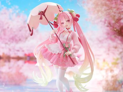 Taito Sakura Miku AMP+ Sakura Dress Figure
