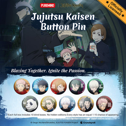 Jujutsu Kaisen Anime Button Pin