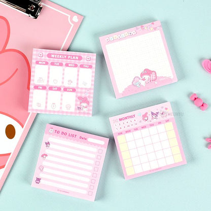 Sanrio My Melody Memo Pad Set