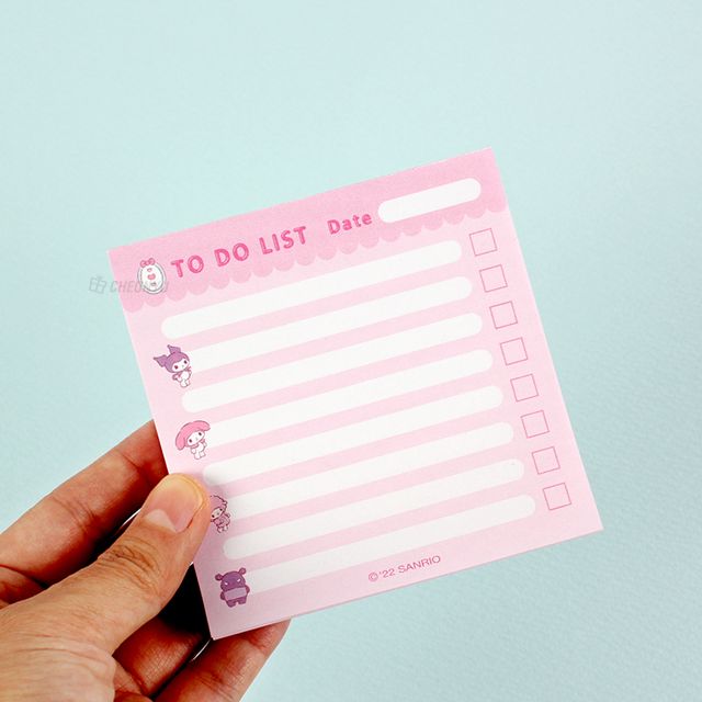 Sanrio My Melody Memo Pad Set