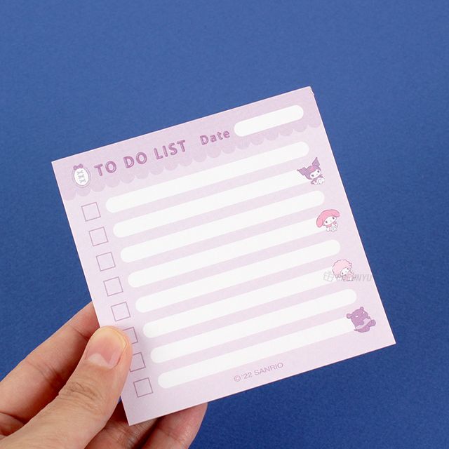 Sanrio Kuromi Memo Pad Set