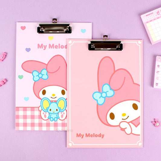 Sanrio Characters Clip Board - My Melody