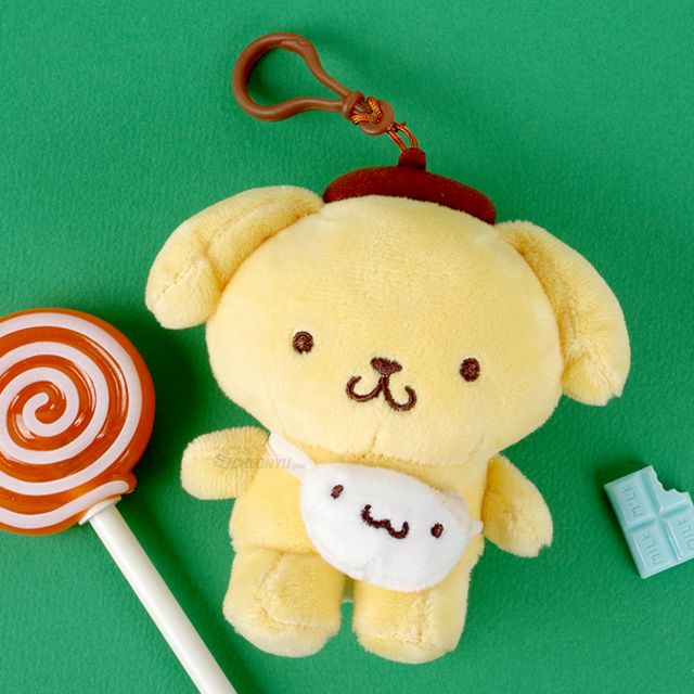 Pompompurin Friends Keychain