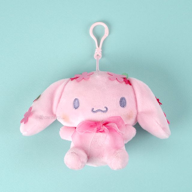 Cinnamoroll Cherry Blossom Keychain