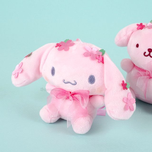 Cinnamoroll Cherry Blossom Keychain