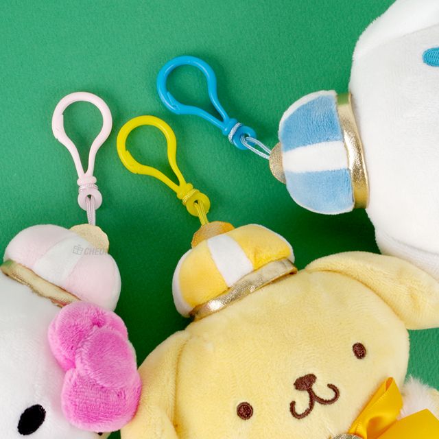 Pompompurin Crown Keychain