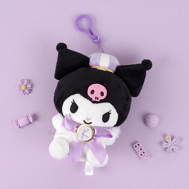 Kuromi Crown Keychain