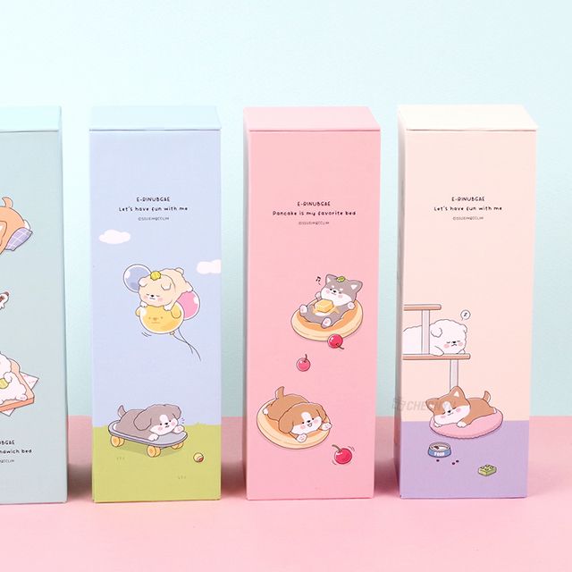 Cute Doggie Paper Pencil Container