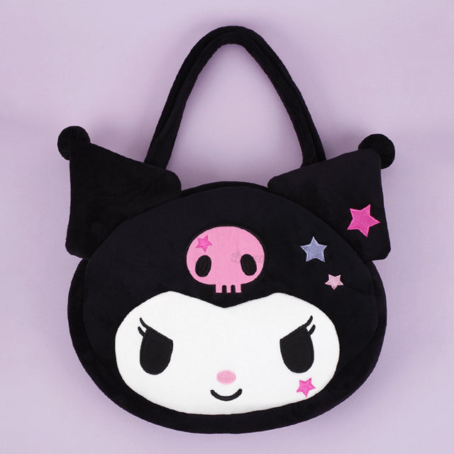 Kuromi Face Shoulder Bag