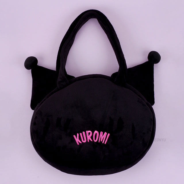 Kuromi Face Shoulder Bag